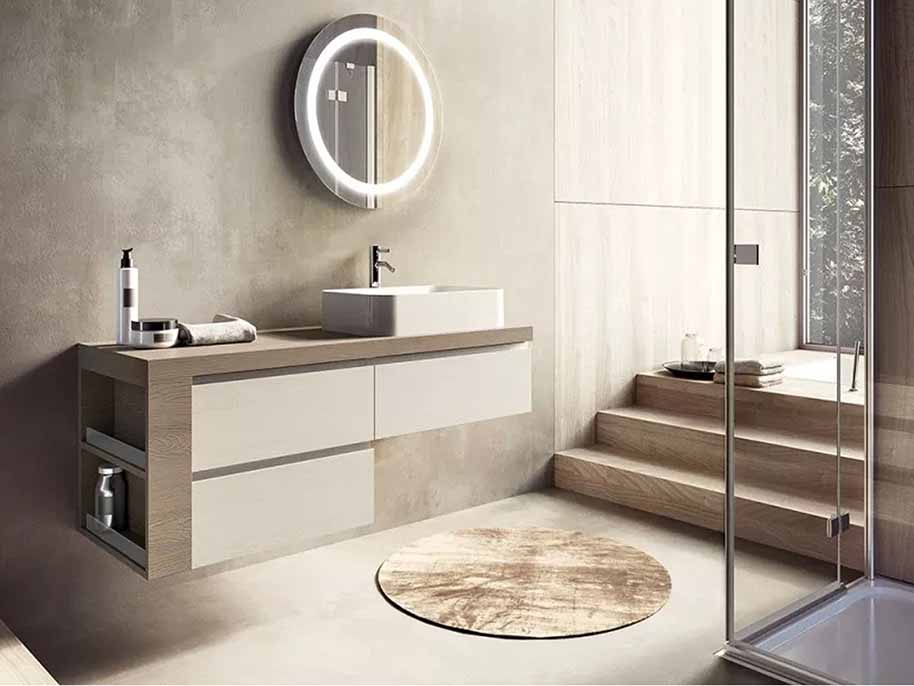 bagno moderno minimal